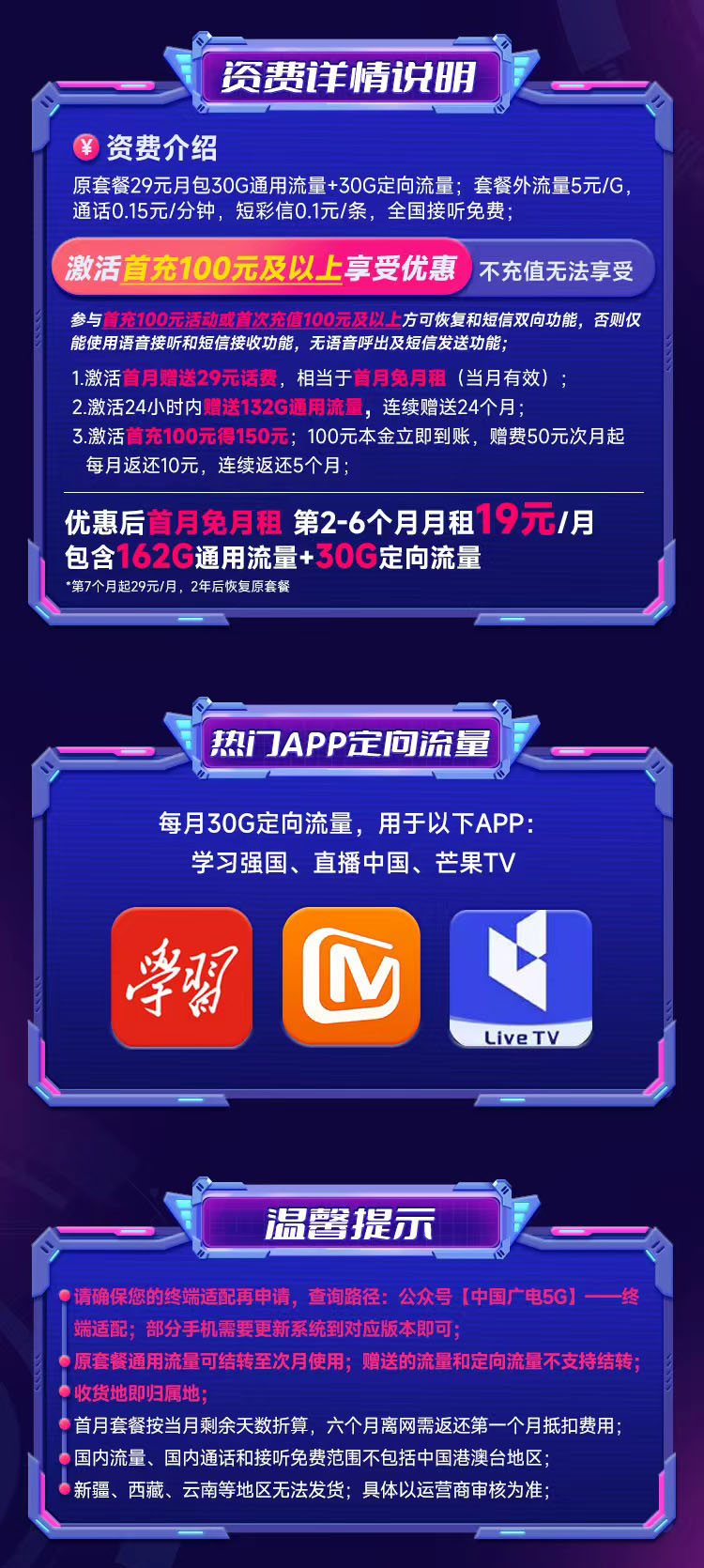 广电福兔卡升级版19元192G流量  第2张