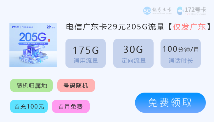 2026年广东流量卡哪个最划算?推荐广东广电卡29元192G流量套餐 第4张 2026年广东流量卡哪个最划算?推荐广东广电卡29元192G流量套餐 第4张